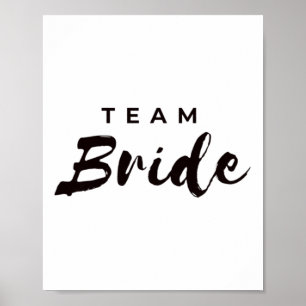 Póster Equipo de novias Equipo de novia Groom Premium