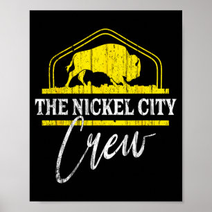 Póster Equipo de pickleball nickel city crew buffalo 716 