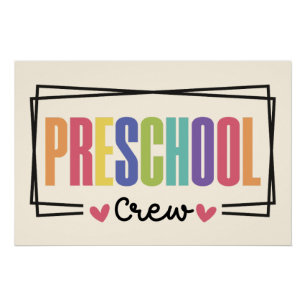 Póster Equipo de Preescolar Equipo de Preescolar