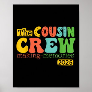 Póster Equipo de Primos 2025 Haciendo Recuerdos Vacacione