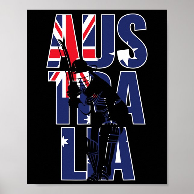 Póster Equipo de Regalo para Seguidores Australianos de C (Frente)