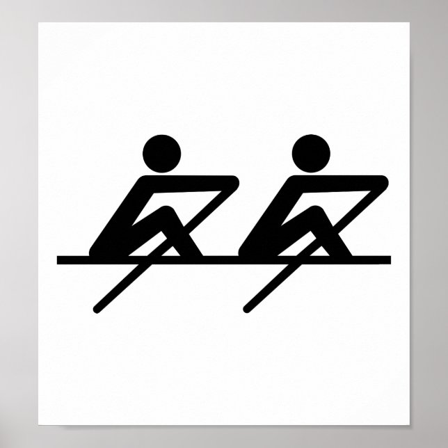 Póster Equipo de remo (Frente)