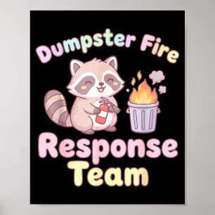 Póster Equipo de Respuesta a Incendio en Contenedor Mapac