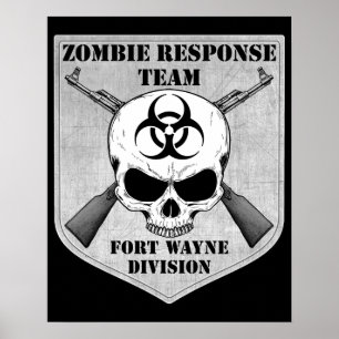 Póster Equipo de respuesta zombi: División Fort Wayne
