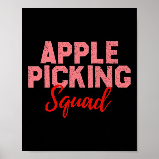 Póster Equipo de selección de Apple Picking Se (Frente)