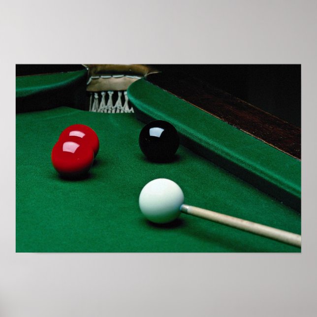 Póster Equipo de snooker (Frente)