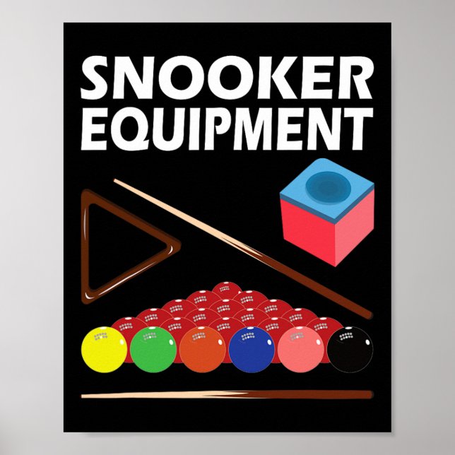 Póster Equipo De Snooker Billiards Jerseys Para Hombres 8 (Frente)