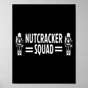Póster Equipo de Soldado de Juguete Cascanueces de Navida