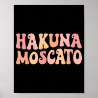 Equipo de soltera bebiendo vino Hakuna Moscato Bac