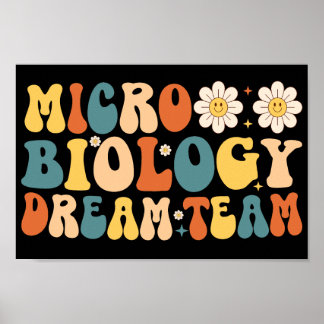 Póster Equipo de Sueño de Microbiología