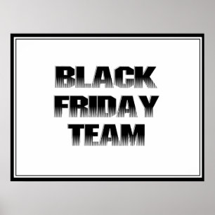 PÓSTER EQUIPO DE VIERNES NEGROS
