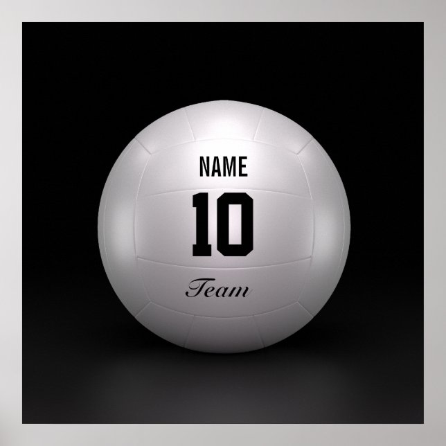 Póster Equipo de voleibol (Frente)
