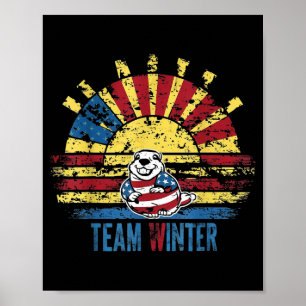 Póster Equipo del Día de la Marmota Invierno V5