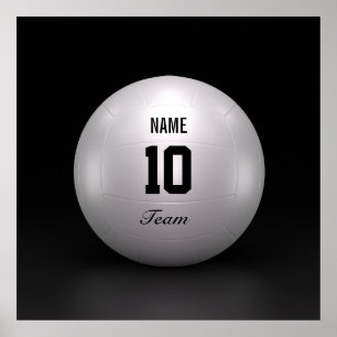 Póster Equipo del voleibol
