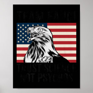 Póster Equipo Fauci Anti Trump Dr Anthony Fauci Premiu 20