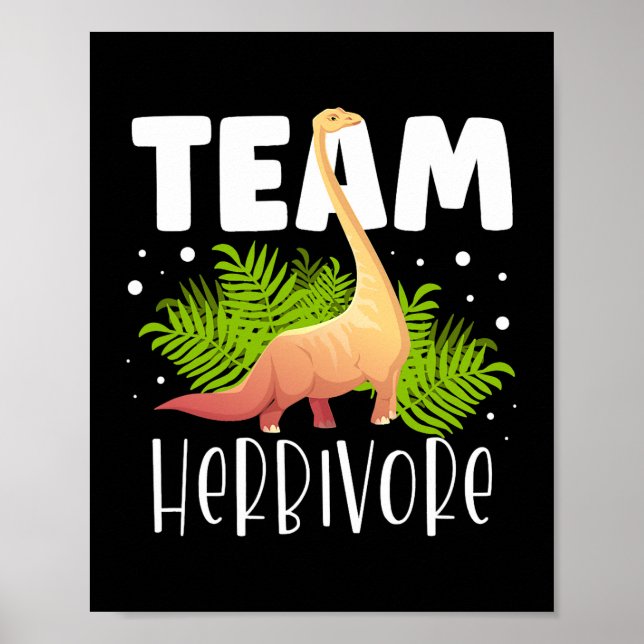 Póster Equipo Herbivore Brachiosaurus Dinosaur Future Pal (Frente)