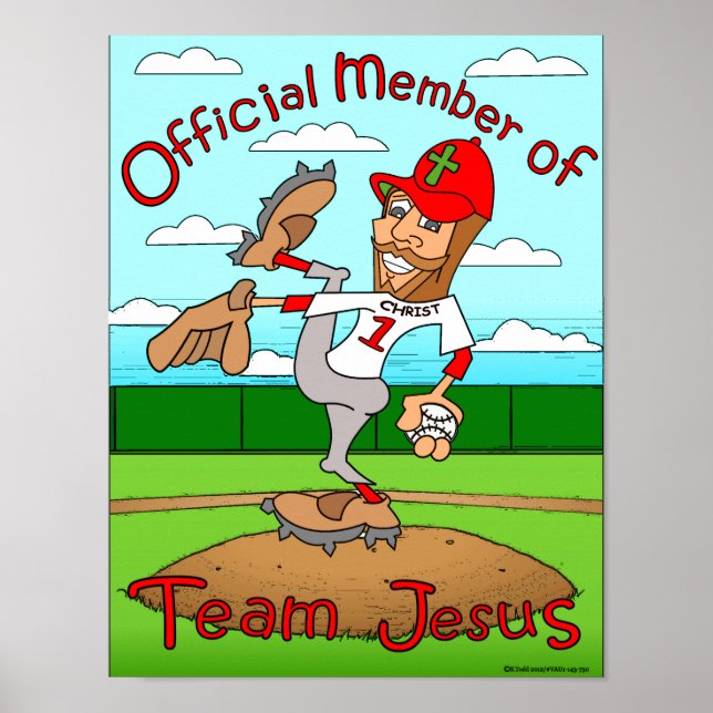 Póster Equipo Jesús (Béisbol) (Frente)