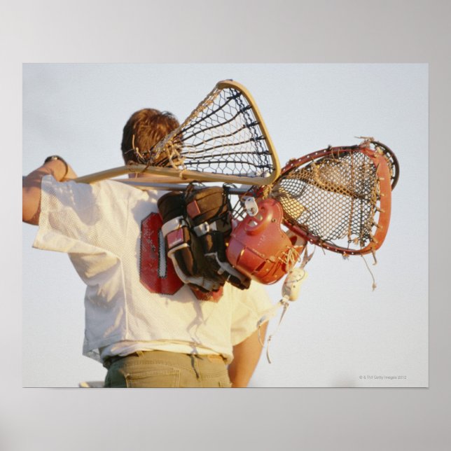 Póster Equipo Lacrosse (Frente)