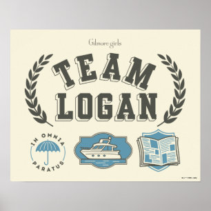 Póster Equipo Logan Gilmore Girls Diseño