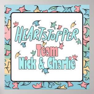 Póster Equipo Nick Y Charlie White