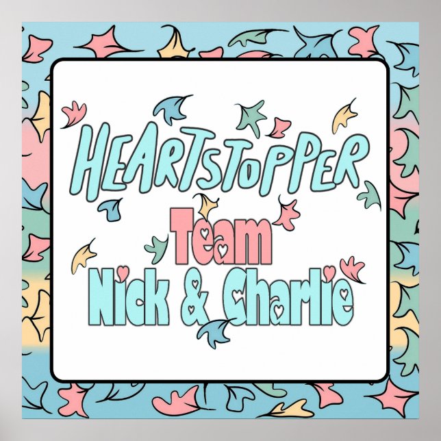 Póster Equipo Nick Y Charlie White (Frente)