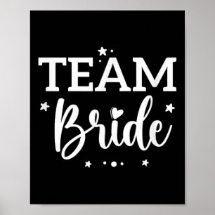 Póster Equipo Novia Flor Despedida de Soltera Ducha Nupci