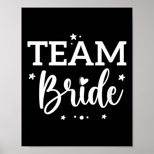 Póster Equipo Novia Flor Despedida de Soltera Ducha Nupci (Frente)