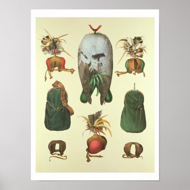 Póster Equipo para Falconry, de 'Traite de Fauconneri (Frente)