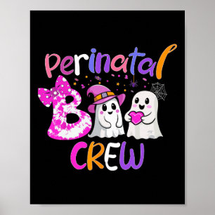Póster Equipo Perinatal De Boos De Halloween En Confronta