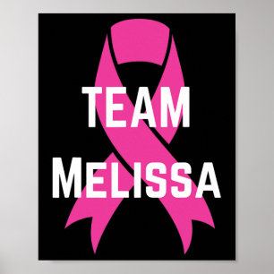 Póster Equipo personalizado Melissa que llevo baile de pe