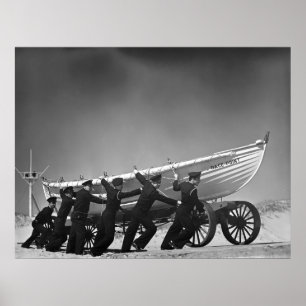 Póster Equipo portugués del barco de la resaca: 1942