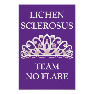 Póster Equipo "Sin Flares" de Concienciación sobre Liquen
