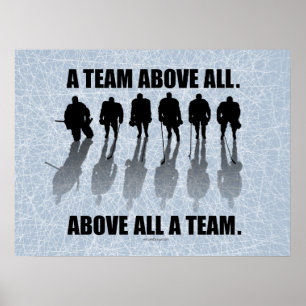 Póster Equipo sobre todo (hockey)