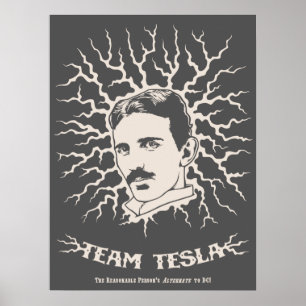 Póster Equipo Tesla