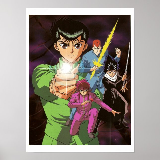 Póster Equipo Urameshi Yu Yu Hakusho (Frente)