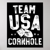 Equipo usa campeón de lanzamiento de bolsa de frij