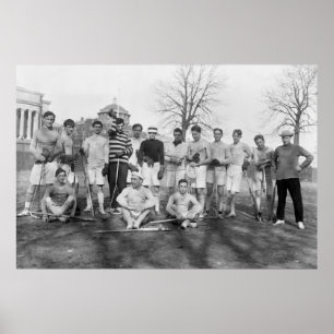 Póster Equipo Varsity Lacrosse, 1908