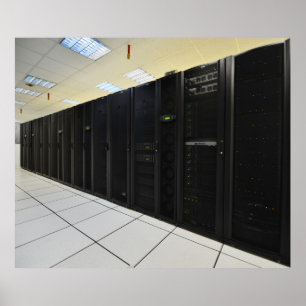 Póster equipos del centro de datos