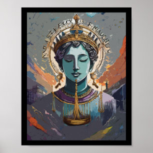 Póster Equity Ecmono Ss Cute Sss Igualdad Inspiradora Q