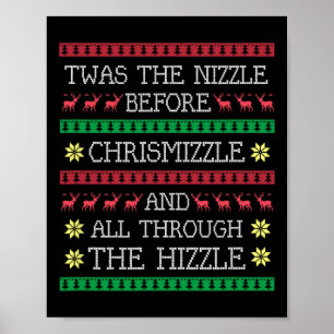 Póster Era El Nizzle Antes De La Navidad Hip Hop Rap Gang
