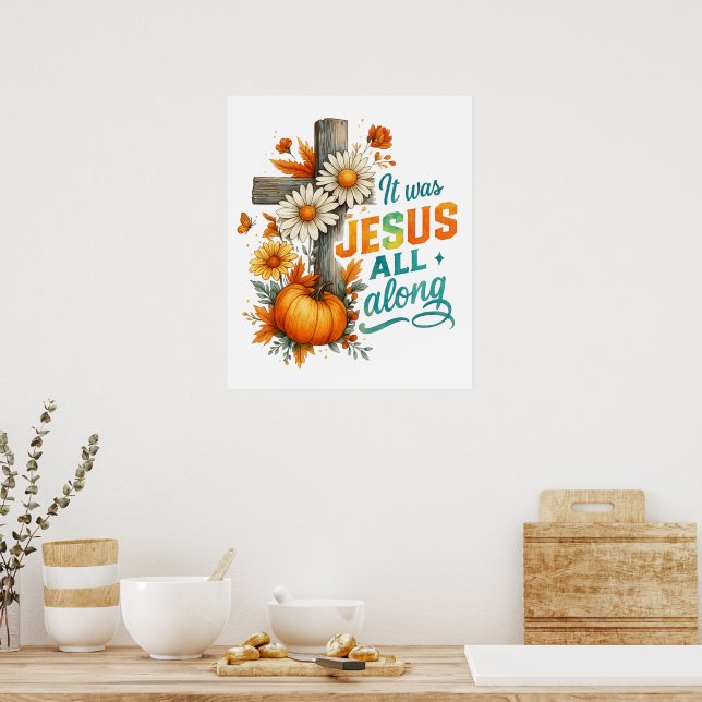 Póster Era Jesús... (Cocina)