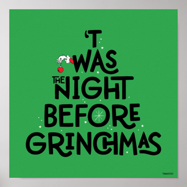 Póster Era la Noche Antes de Grinchmas (Frente)