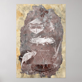 Póster Era paleozoica