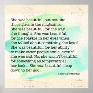 Póster Era Un Hermoso Documento Antiguo