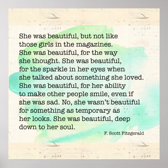 Póster Era Un Hermoso Documento Antiguo (Frente)