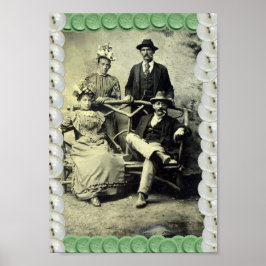 Póster Eran Familias