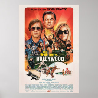 Póster Érase una vez en Hollywood HD