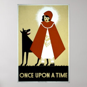 Póster Érase una vez - poster de WPA -