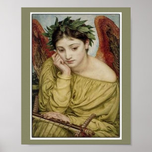 Póster "Erato, musa de poesía lírica"