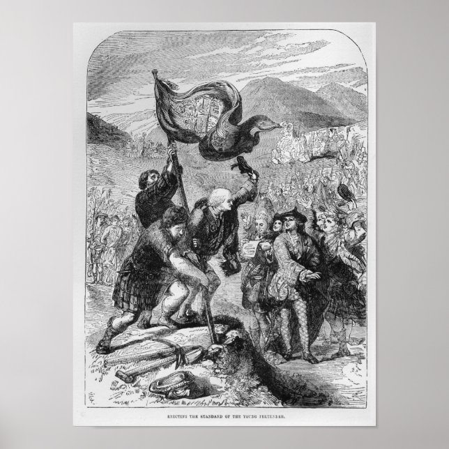 Póster Erecting the Standard of the Young Pretender (Frente)